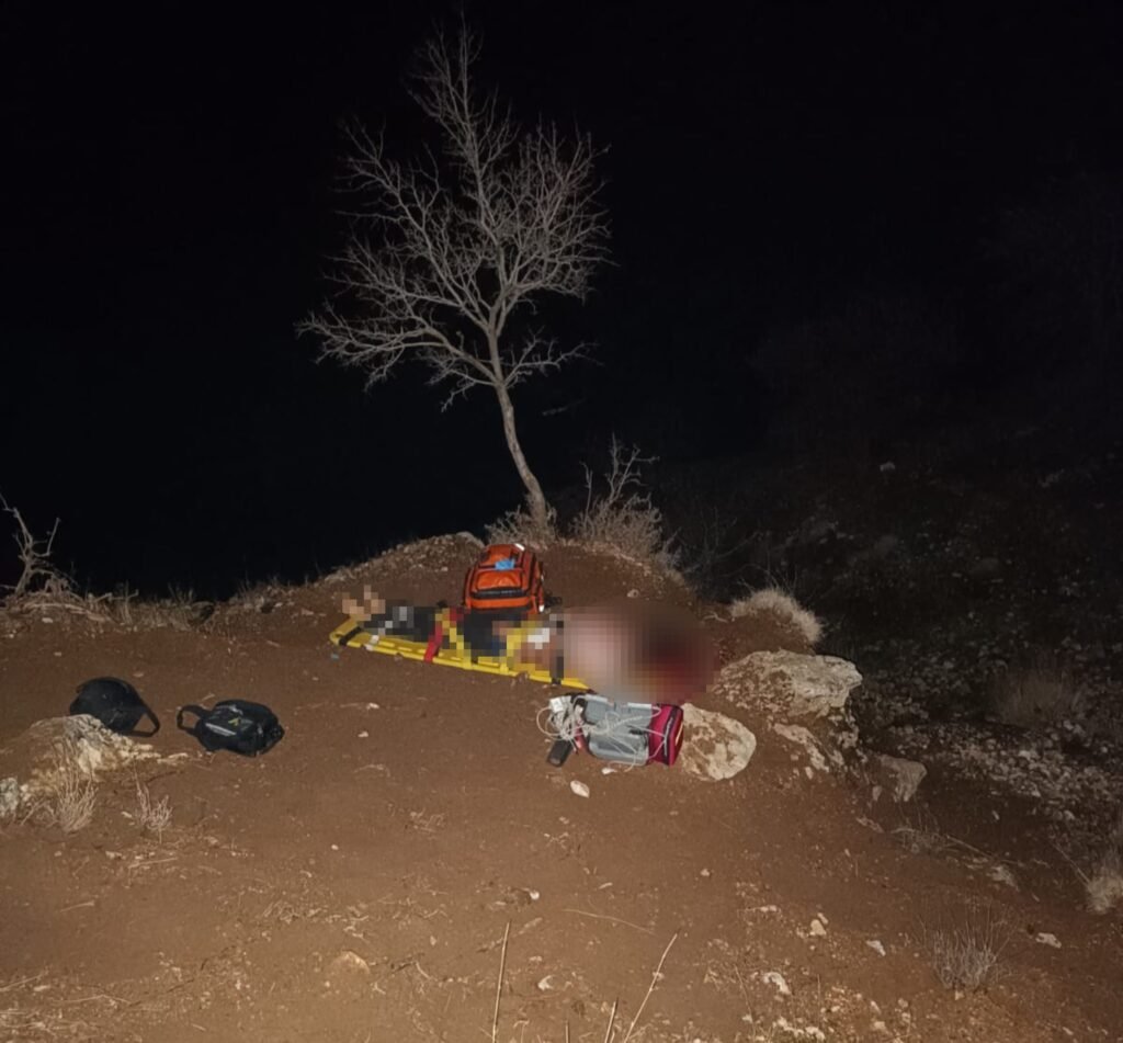 Domuz avında vurulan genç uçuruma düştü