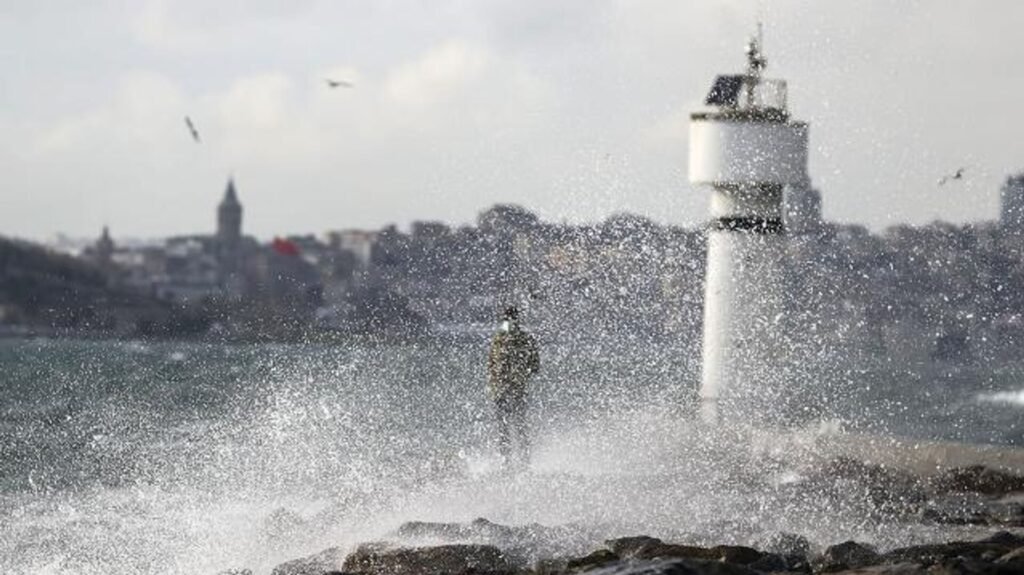 Meteoroloji uyardı: Marmara’da kuvvetli fırtına etkili olacak