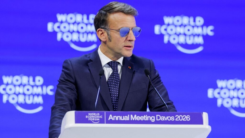Eski Filistinli diplomat: Macron’un Davos konuşması Fransa’nın yıllardır oluşturmaya çalıştığı imajı sildi