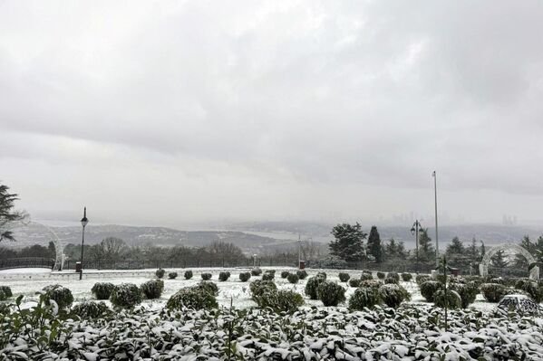 İstanbul’da kar