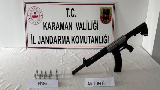 Karaman’da peçete ve sigaraya emdirilmiş uyuşturucu bulundu