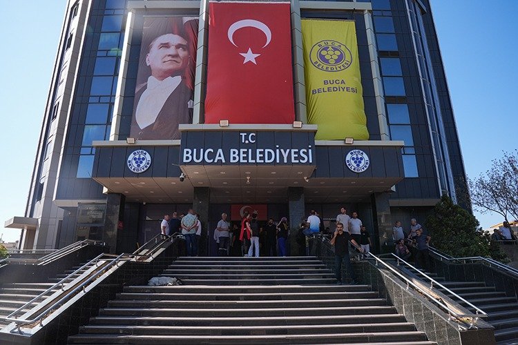 Buca Belediyesi’nde bir günlük eylem