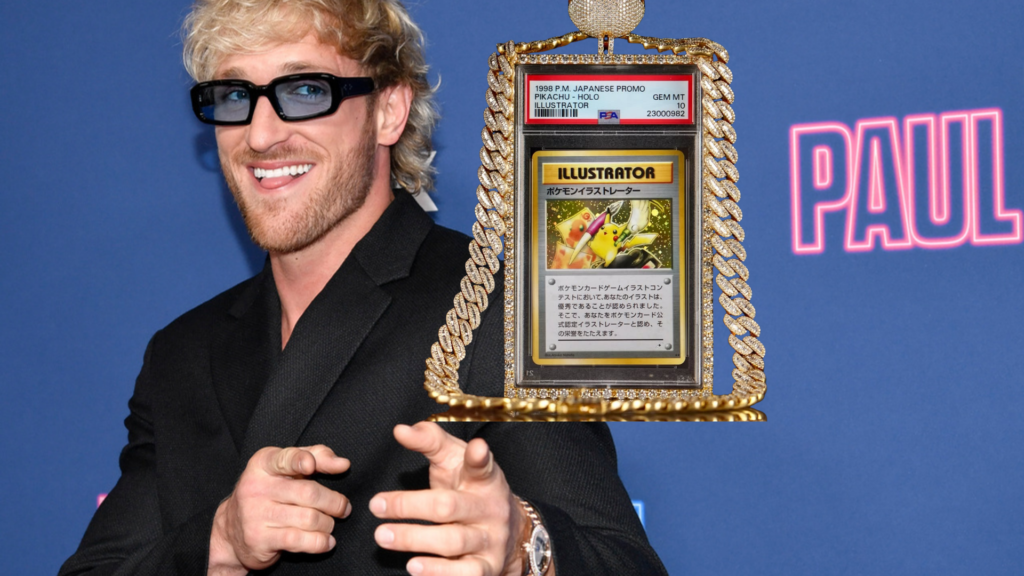 Fenomen güreşçi Logan Paul Pokemon kartını rekor fiyata sattı, Guinness tescil etti