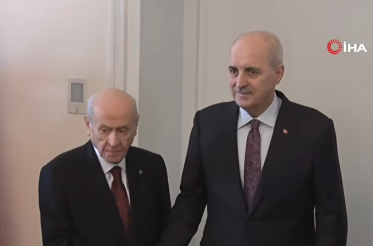 Kurtulmuş Bahçeli’yi ziyaret ediyor