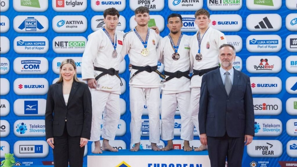 Milli judocu Demirel’den Slovenya’da gümüş madalya