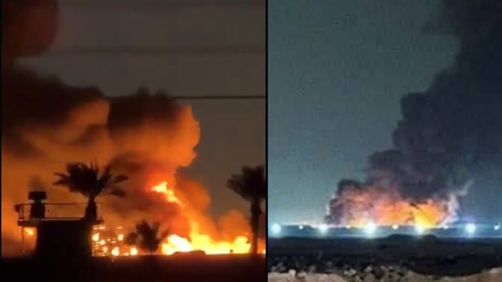 Bağdat’ta yeni saldırı: ABD üssünde yangın çıktı