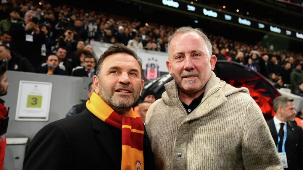 Derbide Galatasaray Beşiktaş’ı 1-0 yendi: Okan Buruk da Sergen Yalçın da hakemden şikayetçi