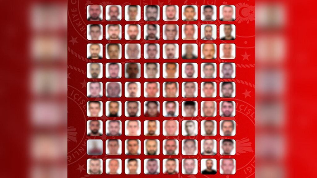 Kırmızı bültenle ve ulusal seviyede aranan 72 suçlu Türkiye’ye getirildi