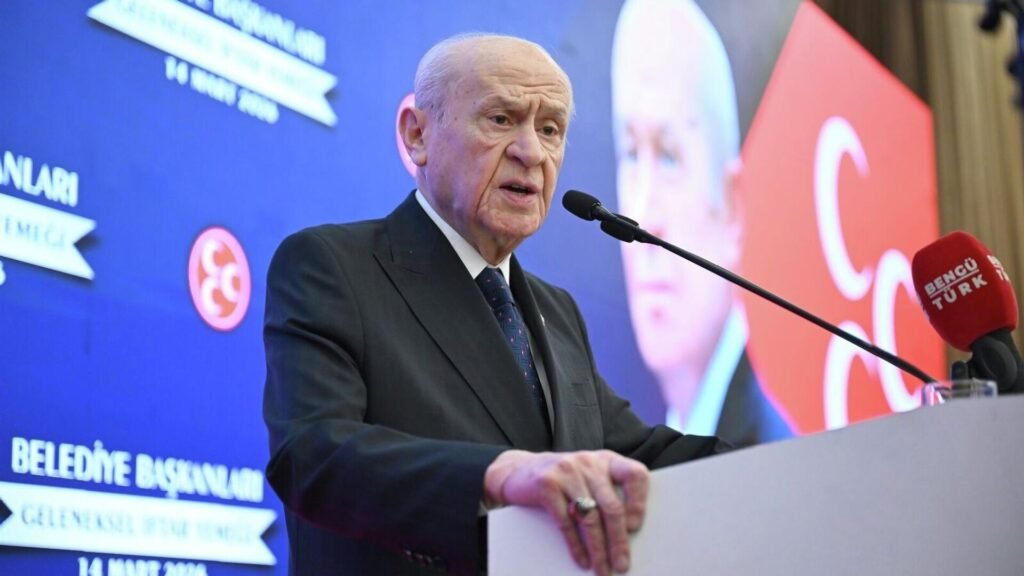 MHP Genel Başkanı Bahçeli: Orta Doğu coğrafyasının kaderi ikinci kez dış merkezli bir dizayn girişimiyle karşı karşıya