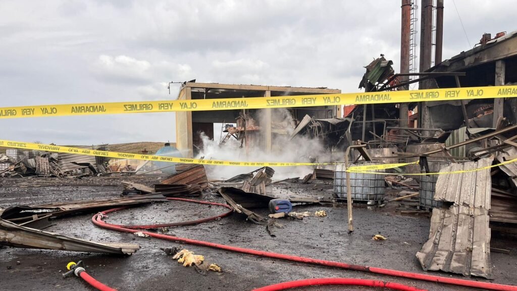 Tekirdağ’da yağ fabrikasında patlama: 1 ölü