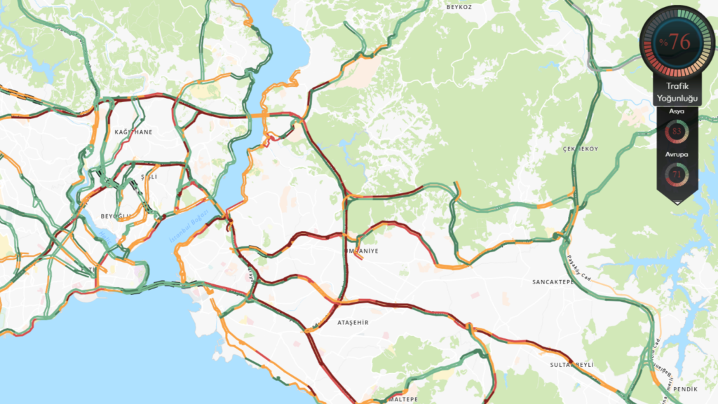 Yola çıkacaklar dikkat! İstanbul’da trafik adım adım ilerliyor